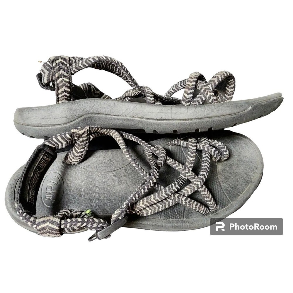 Viakix Black Woven Comfort Sandals Size 9 Outdoor Sport Water Resistant